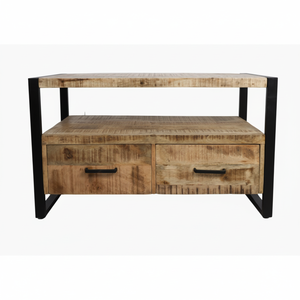 Nouveau Design Moderne 2021 Meuble TV avec Étagères et Rangement Caché Armoire en Bois Industriel Commercial Intérieur Salon Cuisine - Product Image 1