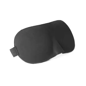Özel etiket toptan özelleştirilebilir 3D göz bandı engelleme işık seyahat körü körüne uyku havacılık Eyemask