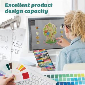 2025 <span class=keywords><strong>Caperucita</strong></span> <span class=keywords><strong>Roja</strong></span> rompecabezas de bloques <span class=keywords><strong>3D</strong></span> juguete educativo para niños - Product Image 6