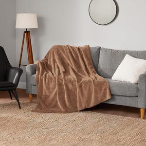 Manta de Felpa de Poliéster Tejida en Fábrica, Diseño de Conejo y Visón, Extra Suave, Tamaño King, para Invierno - Product Image 2