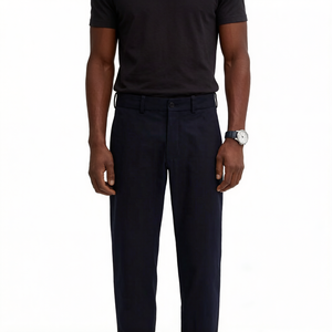 <span class=keywords><strong>Pantalon</strong></span> de Costume <span class=keywords><strong>Homme</strong></span> Élégant et Décontracté en <span class=keywords><strong>Lin</strong></span> Mélangé, Coupe Droite, Fermeture Éclair, Style Slim, Idéal pour l'Été – Personnalisation OEM - Product Image 1