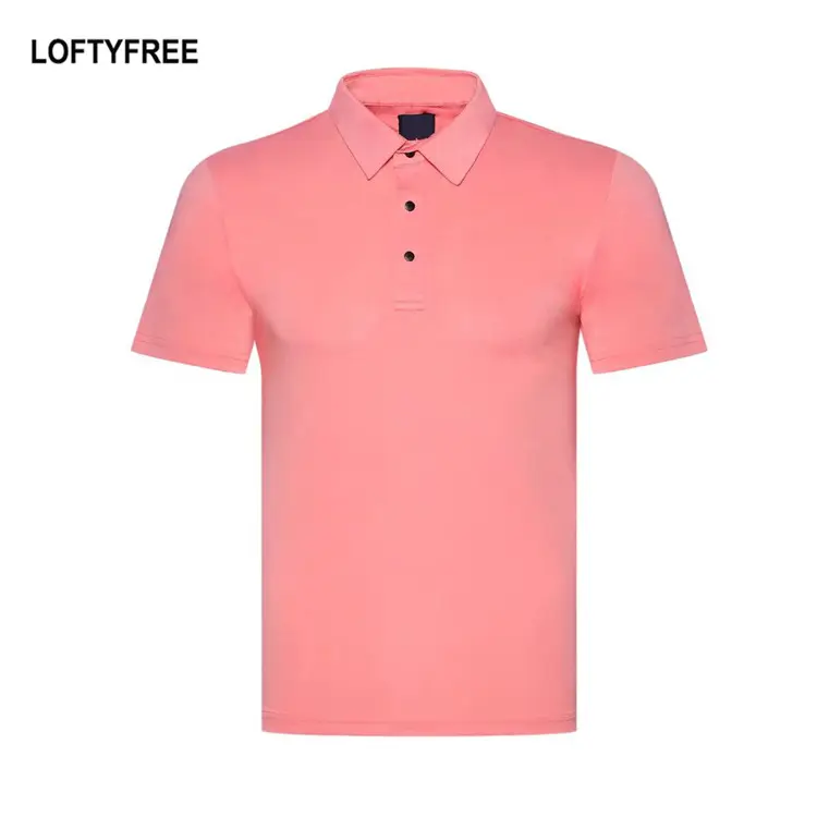 Polo de Golf à manches courtes, en polyester et spandex, pour homme, séchage rapide, nouveau, printemps et été