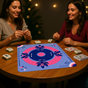 Portable Neoprene <b>Table</b> <b>Cover</b> Rectangle <b>Party</b> Decor Indoor Noise Reduction Feature Adult Use - Product Image 2