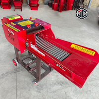 Machine à couper le fourrage pour l'alimentation animale, le traitement de l'herbe, de la paille et des tiges de maïs avec une coupe efficace pour les fermes bovines