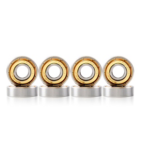 Vuelos de acero al carbono patín bola profunda grove rodamiento monopatín 608 - Product Image 2