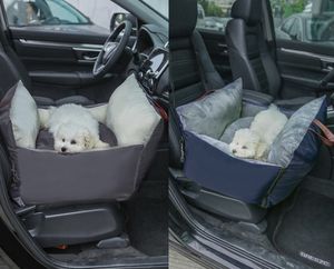 Asiento elevador de coche para perros, cama para mascotas de viaje y exterior, asiento de coche, almohada extraíble y cinturón de seguridad, sofá cama lavable para mascotas - Product Image 6