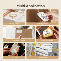 NiiMbot B21 Imprimante d'étiquettes portable facile à utiliser Note Thermal Smart Photo Printer