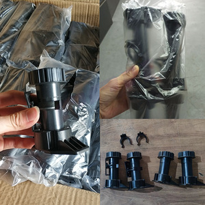 Armoire de <span class=keywords><strong>cuisine</strong></span> Plinthe Pieds de nivellement réglables Pieds de socle Pieds en plastique à hauteur réglable pour plinthe d'armoire de <span class=keywords><strong>cuisine</strong></span> - Product Image 2