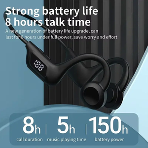 Casque à conduction osseuse léger, étanche IPX8, BT5.3, <span class=keywords><strong>meilleur</strong></span> rapport qualité-prix, idéal pour le <span class=keywords><strong>sport</strong></span> - Product Image 3