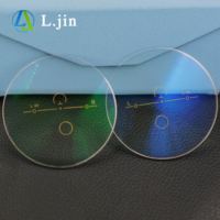 L.jin 1.56 1.60 Lentes RX Fotocromáticas Progresivas Gris Fotocromático Multifocales Antideslumbrantes PGX Free Form FSV HMC Lentes Ópticas