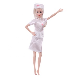 Ropa de <span class=keywords><strong>Muñeca</strong></span> para Hombre y Mujer, 26-30 cm, Nueva Colección 2022, Conjunto de Dos Piezas de Ropa de Doctor y Enfermera, Accesorios (Muñecas no Incluidas) - Product Image 5