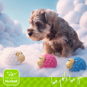 Nunbellpets Giocattolo per <span class=keywords><strong>Cani</strong></span> in Vinile a Forma di Pecora, Giocattolo Interattivo a Forma di <span class=keywords><strong>Agnello</strong></span> per Cuccioli, Giocattoli da Masticare per <span class=keywords><strong>Cani</strong></span> di Piccola e Media Taglia, Forniture per Animali Domestici - Product Image 1