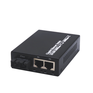 Convertidor de Medios Gigabit de Venta Caliente, Convertidor Óptico A/B, 2 RJ45 + Fibra Dual, 10/100/1000Mbps, Convertidor de Medios de Fibra Monomodo - Product Image 4