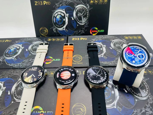 2025 Hochwertige Smartwatch 4, Z93 PRO 1,54 HD Rund BT-Anruf Fitness-Tracker Herzfrequenz Sport-Smartwatch für Herren <span class=keywords><strong>Android</strong></span>-Uhr - Product Image 2