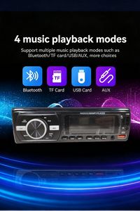 Hi-Fi Stereo <b>Amplifier</b> <b>Car</b> MP3 Player with USB FM BT Remote Control ISO Cable Radio - Product Image 4