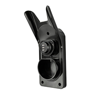 Nouveau support de chargeur EV Qiaoyi Type 2 avec prise factice, en PC+ABS, couleur noire, connecteurs EV muraux de haute qualité pour