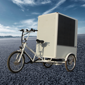 Velomobile 1500 watts <span class=keywords><strong>Bosch</strong></span> Ebike Bicimoto Remorque à vélo Etrike Cadre Tricycle Suspension Vélo cargo électrique pour la vente de glaces - Product Image 6