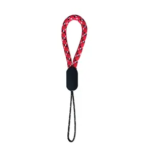 New products 2024 promotional lanyards Rope Small Lanyards Phone Cases Keys Short Keychain Lanyard Finger Strap