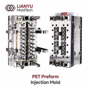 Moule d'<span class=keywords><strong>injection</strong></span> pour préformes PET 16 cavités 32g |   Marque LIANYU Modèle LY-PET |   Machinerie CNC en acier S136 - Product Image 1