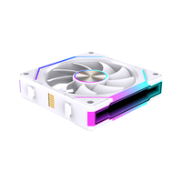Lovingcool usine personnalisé bloc de construction ventilateur Infinity miroir ARGB 3 pièces ensemble boîtier PC de jeu ventilateur de refroidissement ordinateur CPU refroidisseur ventilateur