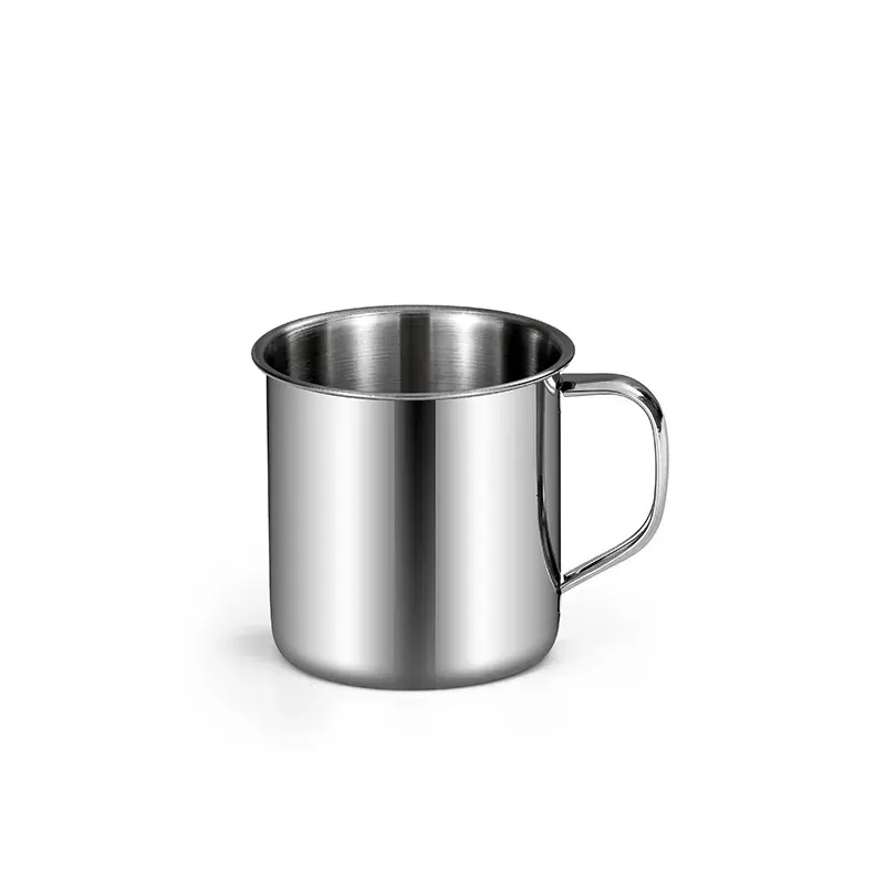 Tasse en acier inoxydable pour Camping, tasse à boire/tasse à eau/tasse à café, tasses de voyage de 260ml