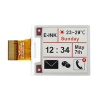 Pantalla de Tinta Electrónica Raspberry Pi 4 de 1.54 Pulgadas, Tipo B, Interfaz SPI, Resolución 200x200, Rojo-Negro-Blanco
