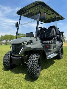 Shuncha 2+2 4 Seater Lifted off Road Tires Street <b>72V</b> Lithium <b>Battery</b> Golf Cart - Product Image 2