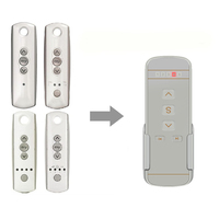 Télécommande de porte de garage 5 canaux pour 1 4 Pure Curtain Remote Control 1810633 1810632 1810632A 1810631 1810630