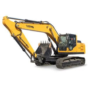 Máy móc xây dựng lớn Digger 23 tấn 38 tấn 60 tấn thủy lực máy xúc bánh xích với động cơ nhập khẩu