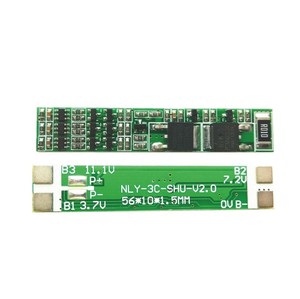 Li-ion 3S 12V 10A สำหรับ3.7V ลิเธียมเทอร์นารี NMC แบตเตอรี่จำหน่ายพอร์ตเดียวกันบอร์ด G917 - Product Image 1