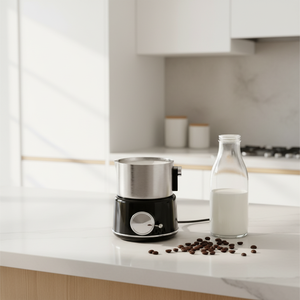 <span class=keywords><strong>Mousseur</strong></span> <span class=keywords><strong>à</strong></span> <span class=keywords><strong>lait</strong></span> électrique entièrement automatique pour café chaud et froid <span class=keywords><strong>à</strong></span> domicile, avec fonction de chauffage et de mélange pour latte art - Product Image 6