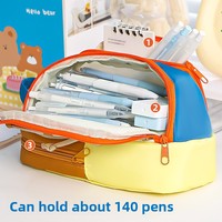2025 nouveauté étoile grande capacité porte-crayon extra grande capacité tente porte-crayon Style multicouche papeterie sac à crayons