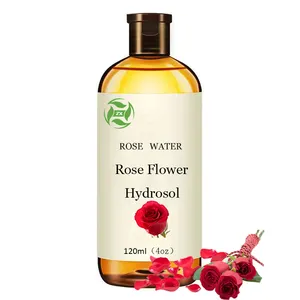 Großhandel Bulk Pure Rose Blumen wasser Rose Hydro sol Für die Hautpflege Verwenden Sie Therapeut isches Hydro sol