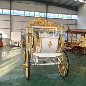 Calèche de Mariage Électrique à 4 Roues de Style Européen avec Capacité de 6 Personnes et Sièges en Cuir Souple - Product Image 5