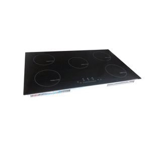 Lot de 5 éléments 36 in, éléments Cuiseur de cuisine à Induction de Surface lisse, pont de cuisine, noir - Product Image 3