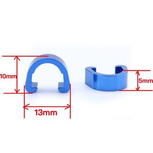 Aluminum Alloy C Type Cable Clips For Mountain Bike Derailleur Brake <b>Hose</b> U Type <b>Guide</b> Small Frame Parts - Product Image 3