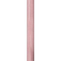 Carreaux muraux décoratifs en céramique émaillée rose, motif ligne arc romantique, faits à la main, faible absorption, pour intérieur, 40*300mm