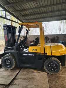 Best Price Conquer Outdoor <b>Material</b> <b>Handling</b> Used TCM 7-Ton Diesel Forklift Built for Durability Rough Terrain Large Tonnage - Product Image 5