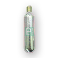 Cartouche de CO2 Hit-air 60cc 48cc 50cc 38g/45g en acier basse pression filetée pour gonflage d'airbag