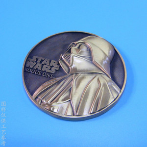 Pièce commémorative Star Wars R2 D2 en bronze, alliage de zinc, bijou de collection, cadeau - Product Image 4