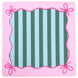 Tapis de table de mahjong antidérapant, silencieux, avec bords soudés, en caoutchouc, lavable, résistant aux plis, style américain, pour 4 joueurs, divertissement - Product Image 6