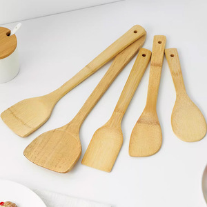 Juego <span class=keywords><strong>de</strong></span> Utensilios <span class=keywords><strong>de</strong></span> Cocina <span class=keywords><strong>de</strong></span> Bambú Premium <span class=keywords><strong>de</strong></span> 6 Piezas, Herramientas <span class=keywords><strong>de</strong></span> Cocina Antiadherentes Resistentes al Calor, Juego <span class=keywords><strong>de</strong></span> Espátulas y Cucharas, Utensilios <span class=keywords><strong>de</strong></span> Cocina Ecológicos - Product Image 2