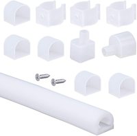 Diffuseur de bande LED en silicone résistant aux UV, adhésif, ignifuge, pour tubes lumineux LED, tuyaux en caoutchouc, catégorie de produits