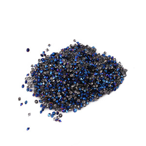 Strass en vrac à double pointe, 14400 pièces par paquet, accessoires pour nail art en verre à dos plat, vente en gros - Product Image 5