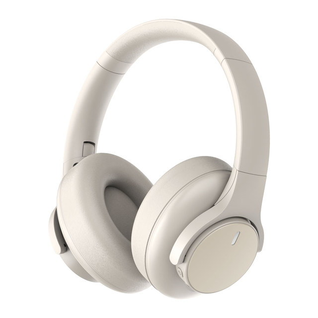 M11 Foldable Design Active Noise Cancelling BT On-Ear Headphones 40mm Dynamic Driver 50H Playtime Deep Bass LED Battery Travel