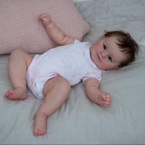 Alive Full Body Silicone Cotton Newborn Baby Bebe Boneca Reborn Completo De Silicon Dolls That Look Like