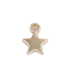 Colgante de estrella de plástico CCBABS chapado en oro blanco para hacer pulseras, accesorios de joyería 67 - Product Image 5