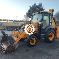 Chargeuse sur pneus d'occasion JCB-3CX 3DX 3CX 4DX 4WD 4x4, peinture d'origine de haute qualité, moteur en bon état