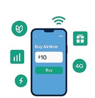 Aplicación Digital para Pagos de Servicios Públicos para MAC (Minutos de Llamadas, Datos, Electricidad) - Servicio Global en Línea, Aplicación Móvil Personalizable de Primera Calidad a Bajo Precio