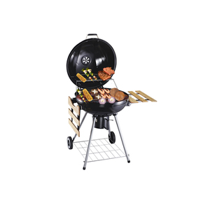 Griglia per Barbecue Vietnamita all'Ingrosso, <span class=keywords><strong>in</strong></span> Acciaio Nero con Ruote <span class=keywords><strong>in</strong></span> <span class=keywords><strong>Plastica</strong></span> - Product Image 2